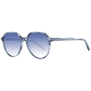 Ana Hickmann Rund Sonnenbrille HI9163 53E01 in Grau – 45° Seitenansicht