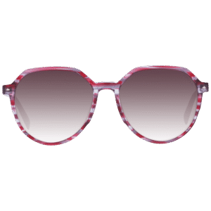 Ana Hickmann Sonnenbrille HI9163 53E02 – Frontansicht mit Azetat Rahmen und Braun Gläsern