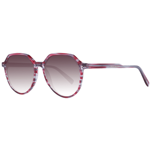 Ana Hickmann Quadrat Sonnenbrille HI9163 53E02 in Mehrfarbig – 45° Seitenansicht