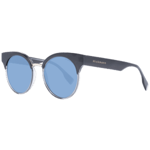 Ana Hickmann Rund Sonnenbrille HI9164 51H01 in Schwarz – 45° Seitenansicht