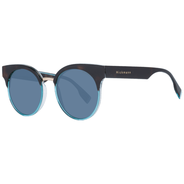 Ana Hickmann Katzenaugen Sonnenbrille HI9164 51H02 in Grün – 45° Seitenansicht