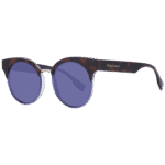 Ana Hickmann Katzenaugen Sonnenbrille HI9164 51H03 in Braun – 45° Seitenansicht