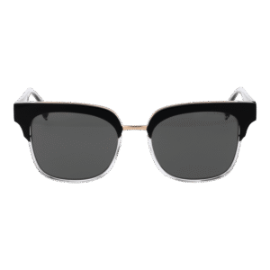 Ana Hickmann Sonnenbrille HI9165 53H01 – Frontansicht mit Azetat Rahmen und Grau Gläsern