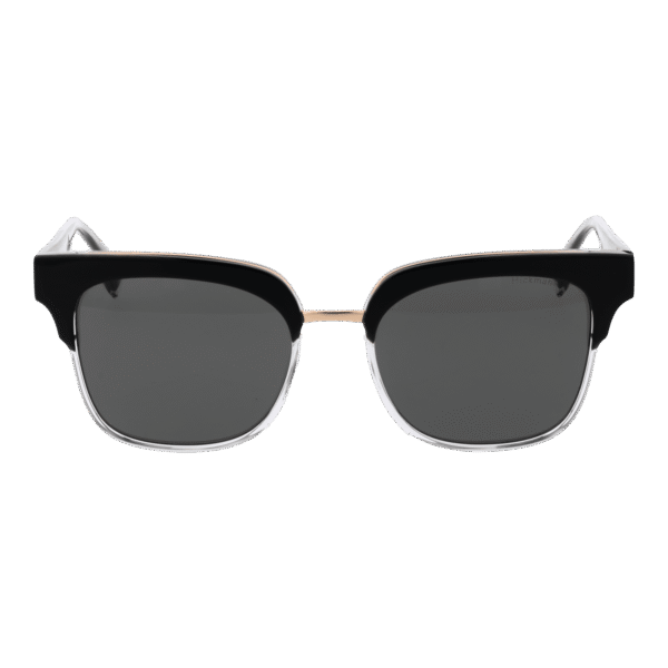 Ana Hickmann Sonnenbrille HI9165 53H01 – Frontansicht mit Azetat Rahmen und Grau Gläsern