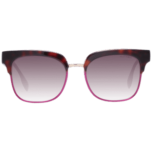 Ana Hickmann Sonnenbrille HI9165 53H02 – Frontansicht mit Azetat Rahmen und Braun Gläsern