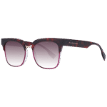 Ana Hickmann Katzenaugen Sonnenbrille HI9165 53H02 in Rot – 45° Seitenansicht
