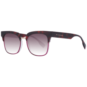Ana Hickmann Katzenaugen Sonnenbrille HI9165 53H02 in Rot – 45° Seitenansicht