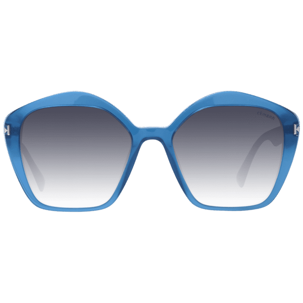 Ana Hickmann Sonnenbrille HI9166 52T01 – Frontansicht mit Azetat Rahmen und Grau Gläsern