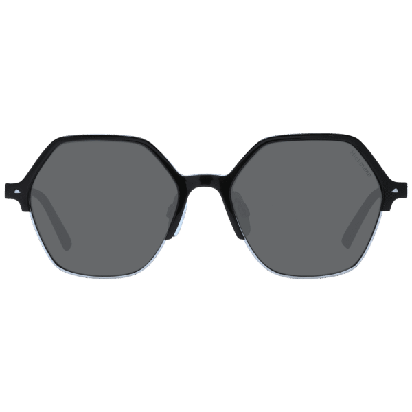 Ana Hickmann Sonnenbrille HI9167 54A01 – Frontansicht mit Azetat Rahmen und Grau Gläsern