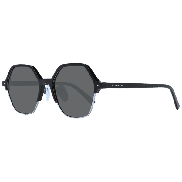 Ana Hickmann Sonnenbrille HI9167 54A01 – 45° Seitenansicht Ana Hickmann Geometric Sonnenbrille HI9167 54A01 in Schwarz – 45° Seitenansicht