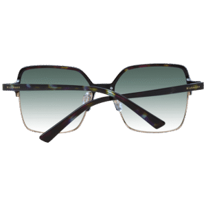 Rückansicht der Ana Hickmann Sonnenbrille HI9168 55G22 – Azetat Rahmen