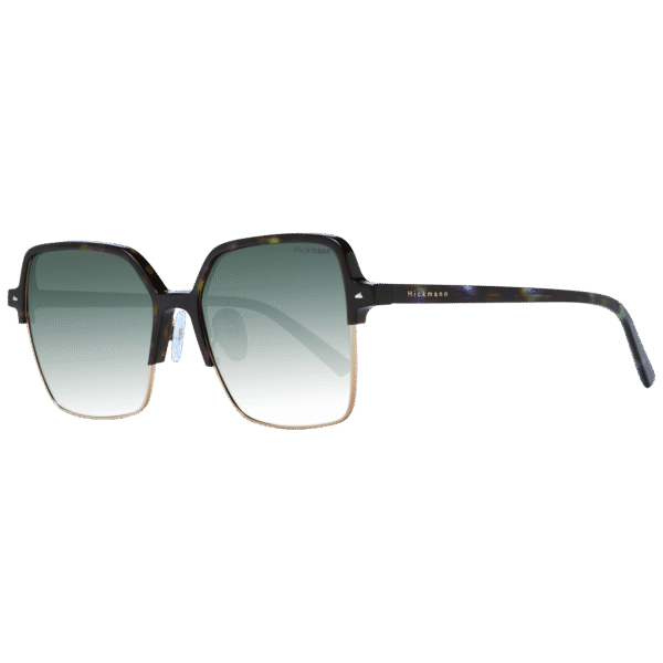 Ana Hickmann Sonnenbrille HI9168 55G22 – 45° Seitenansicht Ana Hickmann Quadrat Sonnenbrille HI9168 55G22 in Grün – 45° Seitenansicht