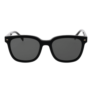 Ana Hickmann Sonnenbrille HI9169 52A01 – Frontansicht mit Azetat Rahmen und Schwarz Gläsern