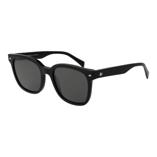 Ana Hickmann Quadrat Sonnenbrille HI9169 52A01 in Schwarz – 45° Seitenansicht