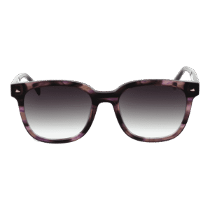 Ana Hickmann Sonnenbrille HI9169 52E01 – Frontansicht mit Azetat Rahmen und Grau Gläsern