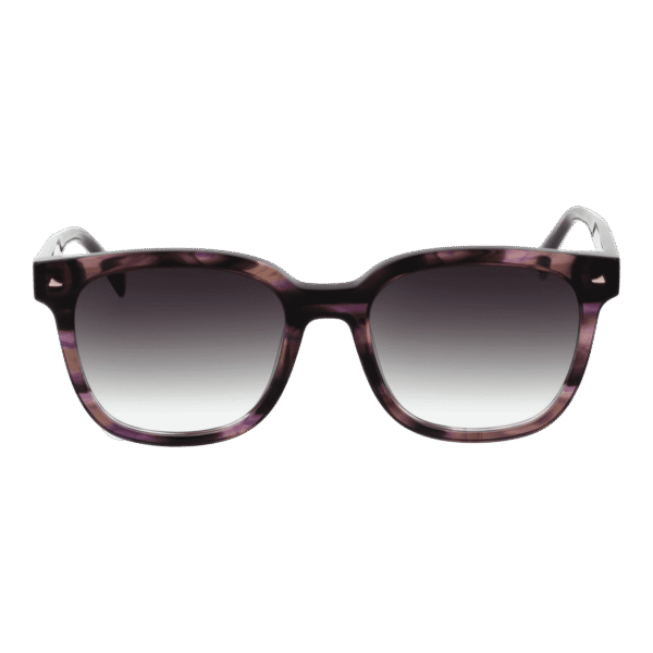 Ana Hickmann Sonnenbrille HI9169 52E01 – Frontansicht mit Azetat Rahmen und Grau Gläsern