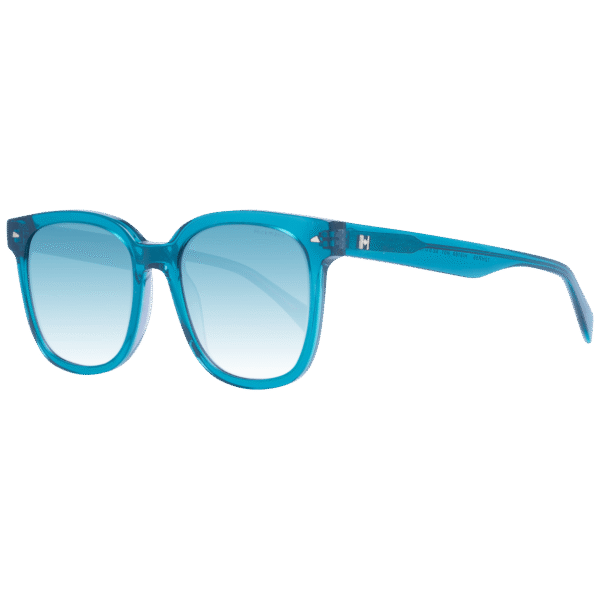 Ana Hickmann Sonnenbrille HI9169 52H01 – 45° Seitenansicht Ana Hickmann Quadrat Sonnenbrille HI9169 52H01 in Grün – 45° Seitenansicht