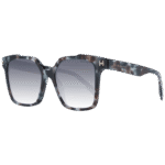 Ana Hickmann Quadrat Sonnenbrille HI9170 52G21 in Schwarz – 45° Seitenansicht