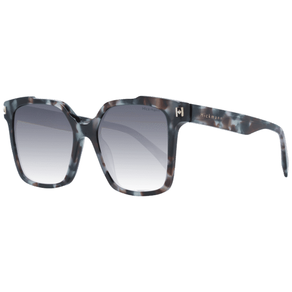 Ana Hickmann Quadrat Sonnenbrille HI9170 52G21 in Schwarz – 45° Seitenansicht