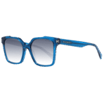 Ana Hickmann Quadrat Sonnenbrille HI9170 52T01 in Blau – 45° Seitenansicht