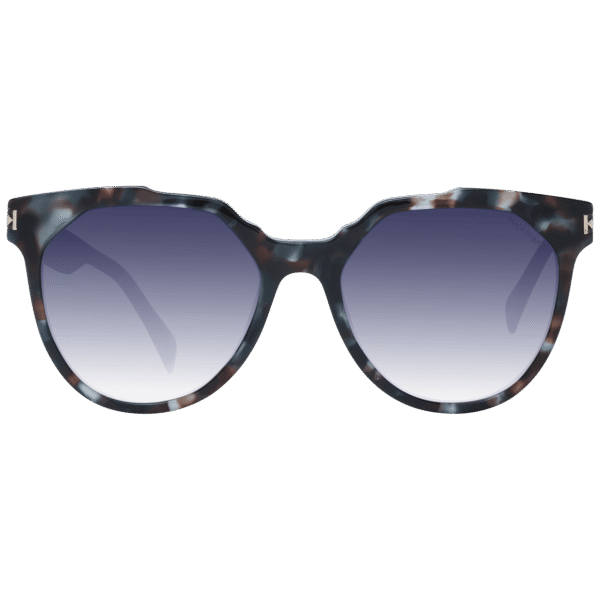 Ana Hickmann Sonnenbrille HI9171 55G21 – Frontansicht mit Azetat Rahmen und Blau Gläsern