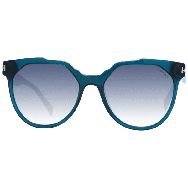 Ana Hickmann Sonnenbrille HI9171 55T01 – Frontansicht mit Azetat Rahmen und Blau Gläsern