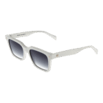 Ana Hickmann Quadrat Sonnenbrille HI9172 52D01 in Weiß – 45° Seitenansicht