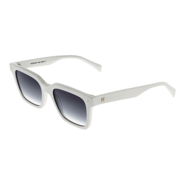 Ana Hickmann Quadrat Sonnenbrille HI9172 52D01 in Weiß – 45° Seitenansicht
