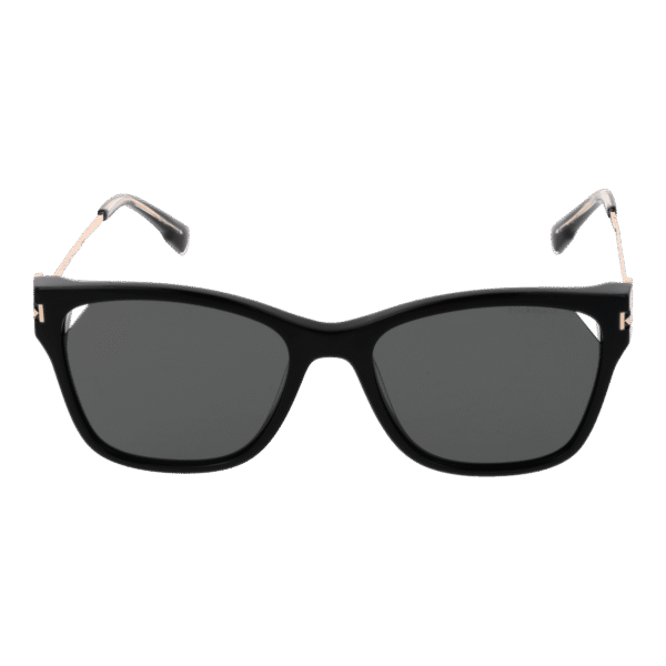 Ana Hickmann Sonnenbrille HI9173 54A01 – Frontansicht mit Azetat Rahmen und Grau Gläsern