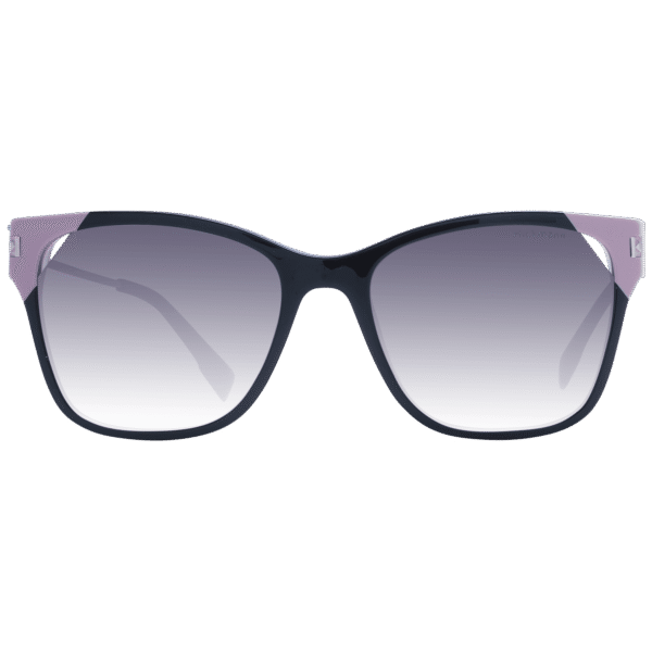 Ana Hickmann Sonnenbrille HI9173 54P01 – Frontansicht mit Azetat Rahmen und Grau Gläsern