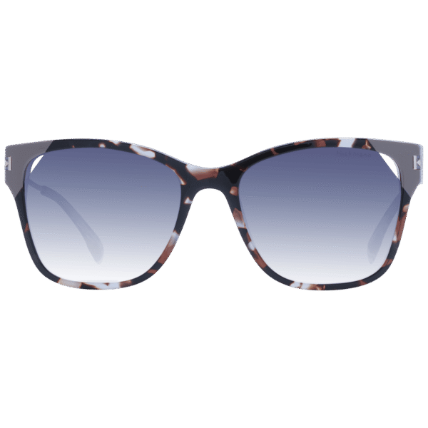 Ana Hickmann Sonnenbrille HI9173 54P02 – Frontansicht mit Azetat Rahmen und Grau Gläsern