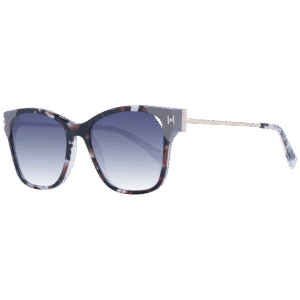 Ana Hickmann Katzenaugen Sonnenbrille HI9173 54P02 in Mehrfarbig – 45° Seitenansicht