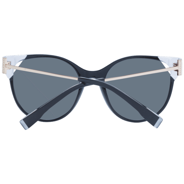 Rückansicht der Ana Hickmann Sonnenbrille HI9174 54H01 – Azetat Rahmen