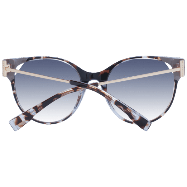 Rückansicht der Ana Hickmann Sonnenbrille HI9174 54P01 – Azetat Rahmen