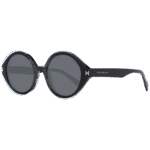 Ana Hickmann Oval Sonnenbrille HI9175 51P01 in Grau – 45° Seitenansicht