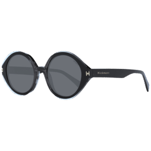 Ana Hickmann Oval Sonnenbrille HI9175 51P01 in Grau – 45° Seitenansicht