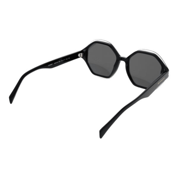 Rückansicht der Ana Hickmann Sonnenbrille HI9176 54H01 – Azetat Rahmen