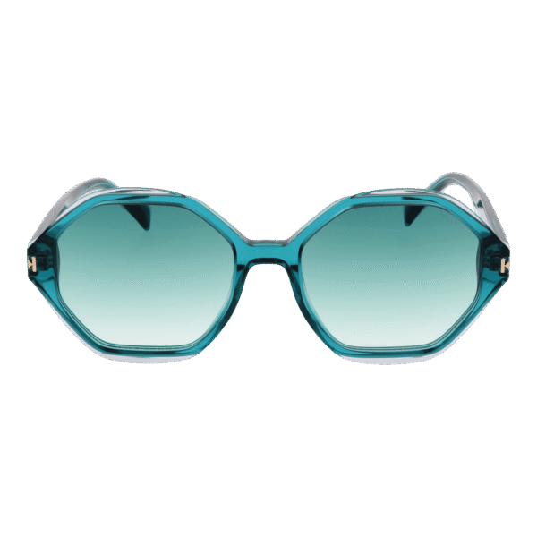 Ana Hickmann Sonnenbrille HI9176 54H02 – Frontansicht mit Azetat Rahmen und Grün Gläsern