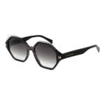 Ana Hickmann Geometric Sonnenbrille HI9176 54P01 in Schwarz – 45° Seitenansicht