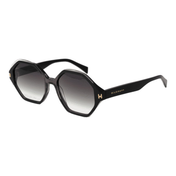 Ana Hickmann Sonnenbrille HI9176 54P01 – 45° Seitenansicht Ana Hickmann Geometric Sonnenbrille HI9176 54P01 in Schwarz – 45° Seitenansicht