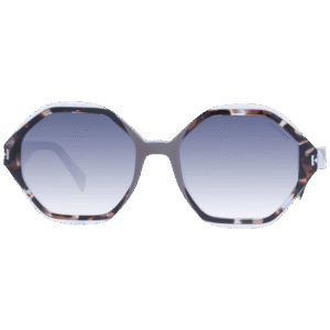 Ana Hickmann Sonnenbrille HI9176 54P02 – Frontansicht mit Azetat Rahmen und Grau Gläsern