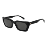 Ana Hickmann Oval Sonnenbrille HI9179 52A01 in Schwarz – 45° Seitenansicht