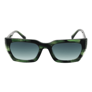 Ana Hickmann Sonnenbrille HI9179 52E01 – Frontansicht mit Azetat Rahmen und Grün Gläsern