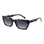 Ana Hickmann Rechteck Sonnenbrille HI9179 52G21 in Braun – 45° Seitenansicht