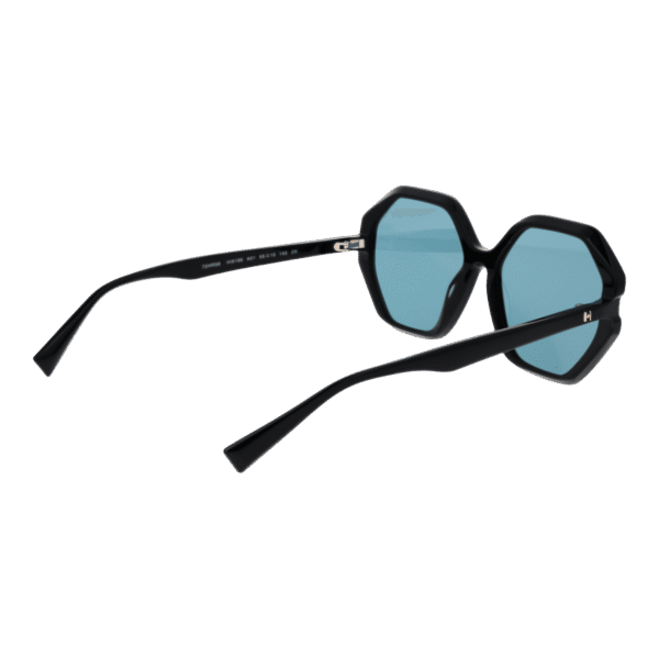 Rückansicht der Ana Hickmann Sonnenbrille HI9186 55A01 – Azetat Rahmen