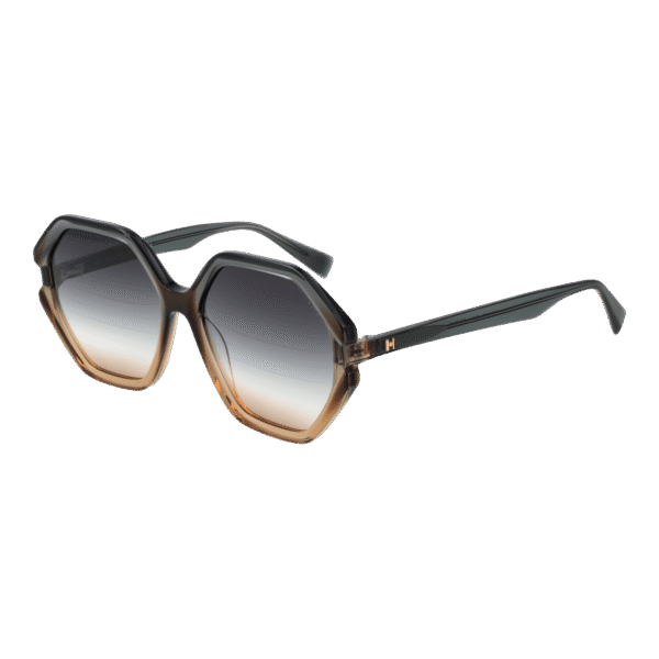 Ana Hickmann Geometric Sonnenbrille HI9186 55C01 in Mehrfarbig – 45° Seitenansicht