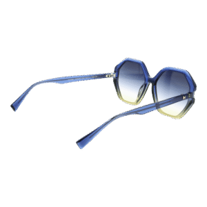 Rückansicht der Ana Hickmann Sonnenbrille HI9186 55C02 – Azetat Rahmen