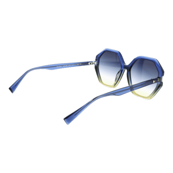 Rückansicht der Ana Hickmann Sonnenbrille HI9186 55C02 – Azetat Rahmen