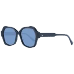Ana Hickmann Quadrat Sonnenbrille HI9187 54A01 in Schwarz – 45° Seitenansicht