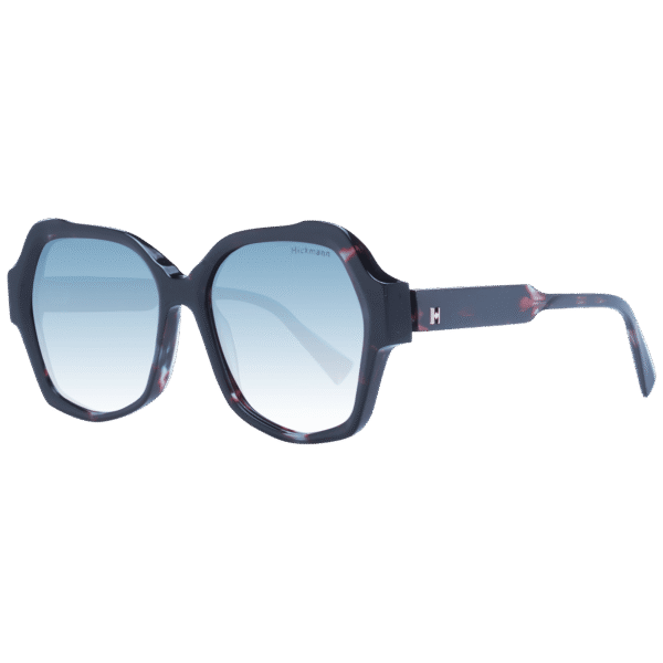 Ana Hickmann Quadrat Sonnenbrille HI9187 54G21 in Grün – 45° Seitenansicht